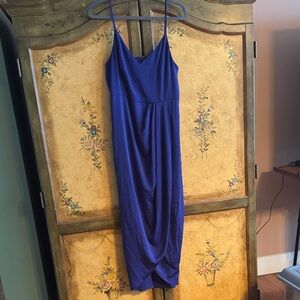 Express Royal Blue Maxi Dress